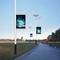 Akrilik Çerçeve Dış Mekan LED Direk Ekran Sokak Aydınlatması P6 5000nits SASO