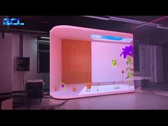 Çıplak Göz 3D P3.91 Dış LED Video Duvarı, 1/4 Tarama Modu ve 6 mm Piksel Pitch