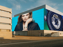 Gmesh Dış Su geçirmez Şeffaf LED Ekran