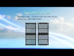 Gmesh 8500nit Parlaklık Dış Mekan P10 P15.6 Esnek Bina Pencere Perdesi LED Mesh Ekran