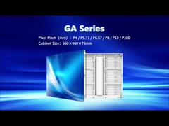 GA P10 DIP Dışarısı Sabit LED Ekran 1000nit Parlaklık 960*960mm