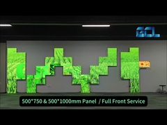 Sabit Kurulum P1.95mm İç mekan LED Video Duvarı 500*1000mm 500*750mm Yüksek Tanım