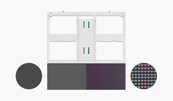 GA P10 DIP Dışarısı Sabit LED Ekran 1000nit Parlaklık 960*960mm