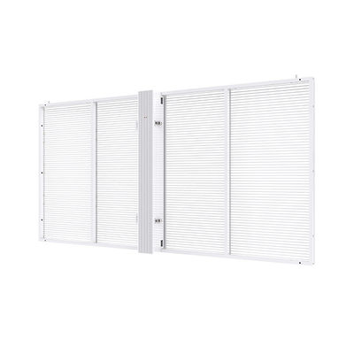 İç mekan P3.9 Yüksek Şeffaflık Ultra İnce Şeffaf LED Ekran Müzik Video Duvarı