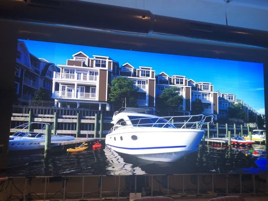 P2.5mm P0.93mm COB LED Video Duvarı 600*337.5mm İç Ev Ekranı için 4.2Kg/panel