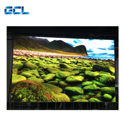 600*337.5mm HD İç mekan sabit LED Ekran Ölçü dökme Alüminyum Dar Pixel Pitch LED Ekran