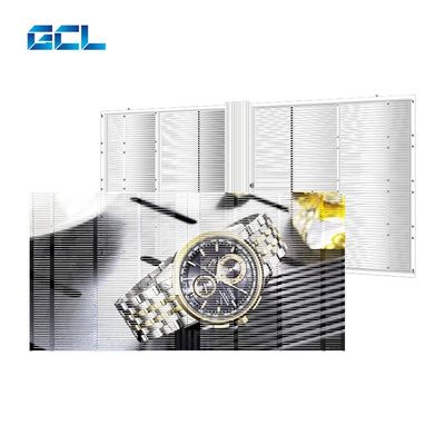 P3.9 Yüksek Parlaklıklı Esnek Şeffaf LED Ekran Dış Çevre Montajı