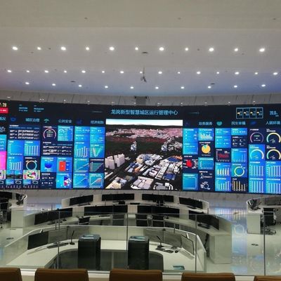 3840Hz çözünürlüklü kapalı sabit LED ekran Gspark Ticari reklam için yüksek çözünürlük