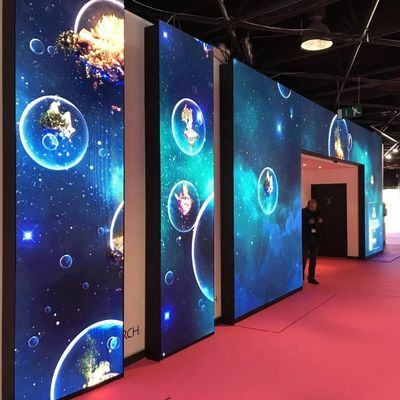 3840Hz çözünürlüklü kapalı sabit LED ekran Gspark Ticari reklam için yüksek çözünürlük