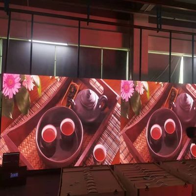 3840Hz çözünürlüklü kapalı sabit LED ekran Gspark Ticari reklam için yüksek çözünürlük