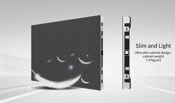 3840Hz Kablosuz Bağlantı LED Ekranı P1.25 P1.56 P1.875 P2.5 Ön Hizmet LED Video Duvar Ekranı/HD LED Panel Ekranı
