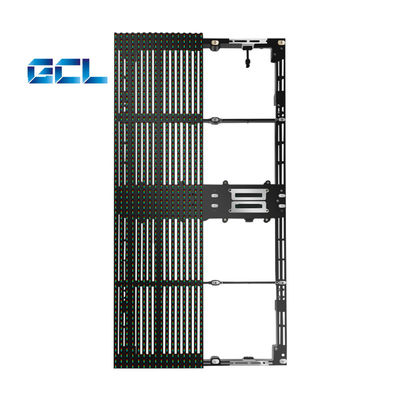 500*1000mm Panel Boyutu Dış Açık Şeffaf LED Ekran Perde LED Video Mesh