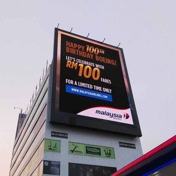 Enerji tasarrufu Reklam LED Ekran Esnek Perde P10 LED Ekran