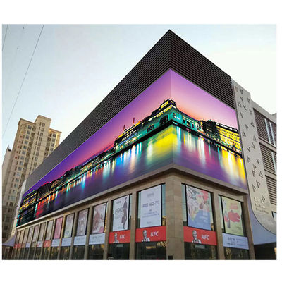 Enerji tasarrufu Reklam LED Ekran Esnek Perde P10 LED Ekran