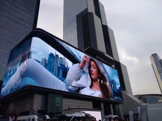 Özelleştirilebilir LED Panel Ekranı Reklam panoları 5500nits Dışarıda Sabit Kurulum için