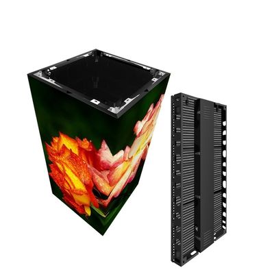 250x500mm Modül Boyutu Dışarıda P10.42 LED Ekran Dışarıda Sabit Kurulum için Ideal