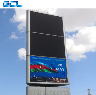 Özel Boyutlu Yüksek Parlaklıklı P6 Dış Cephe LED Ekranı