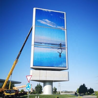 Küçük Pitch Büyük Dış LED Ekran Tablosu Düzleştirme 976mm Boyutlu Panel