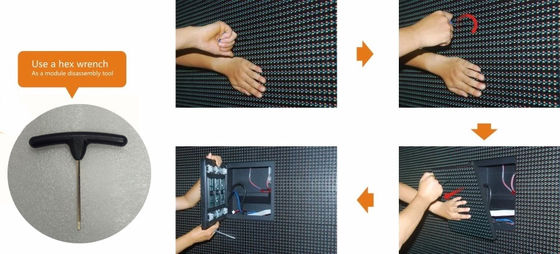Reklam Yayınlama Çift LED Medya Cephesi Su geçirmez Dış LED Video Duvarı