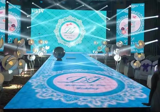 500x500mm Dışarıda Kiralama LED Duvar Ekranı P3.91 Düzleştirme LED Video Ekran Sahne Arkaplan LED Pane