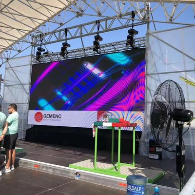 En Yeni Dış Mekan Kiralık LED Ekran P1.5625 P1.953 P2.6 Mm 7680 Hz Panel Kavisli Şekil Ekran Sahne Şovu Etkinliği ve Dış Mekan Reklam Makinesi İçin