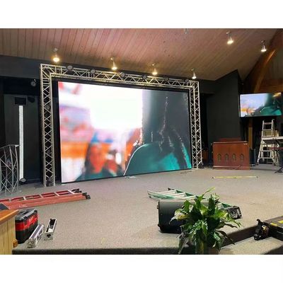 P1.5mm HD İç mekan etkinliği kiralama ekran ekran sahne arka plan video duvarı