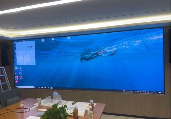 P1.2 P1.5 P1.8P 2.0 Geniş Görme Açısı İçerideki LED Ekranı Kolay Kurulabilir LED Video Duvarı