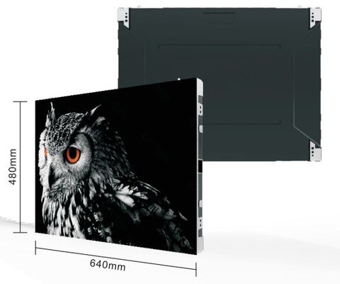 Öldürme Alüminyum Kabine İçerideki Reklam Ekranı LED Ekran Fabrika Oditoryumu Özel