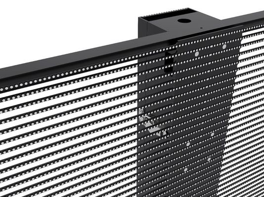 Yüksek Şeffaflık Taksi Arabası Şeffaf LED Ekranı V140° Görünüm Açısı İnce Ve Işık