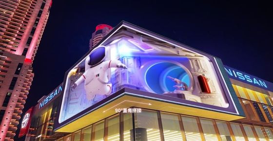 Yüksek hassasiyetli Şeffaf LED Ekran TablosuP10.4mmP15.6 25mm Reklam Yayınlama için