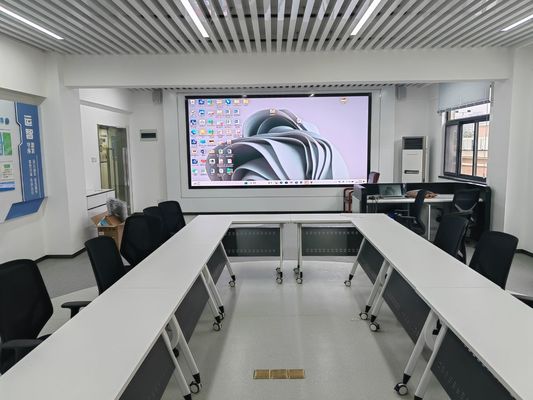 Yüksek Gri Ölçekli COB LED Ekranı P0.9 1.25 1.5mm Kapasitif Dokunma Tipi ile Dijital Poster