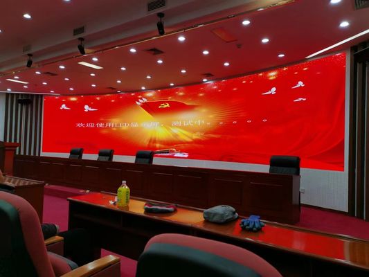 3840Hz Kablosuz Bağlantı LED Ekranı P1.25 P1.56 P1.875 P2.5 Ön Hizmet LED Video Duvar Ekranı/HD LED Panel Ekranı