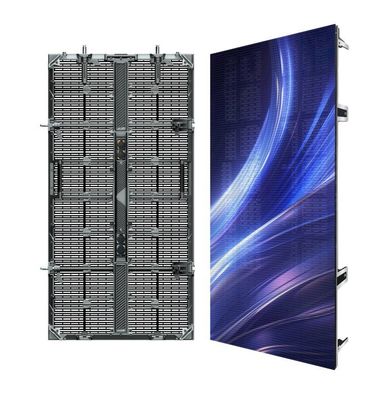 P10.4 Açık hava kiralama Şeffaf LED Ekranı P3.9-7.8 Tam Renkli LED Sahne Ekranı