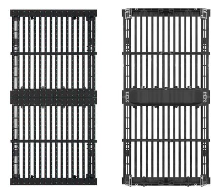 Dışarıda Yüksek Parlaklık 500 * 1000mm Mesh LED Ekranı P15.625-31.25mm IP65 Derecesi ve Tam Renkli