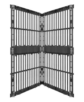 Tam Renkli P25-31.25mm Izgara Açık LED Ekranı Dış Reklamlar için IP65 500*1000mm Yüksek Parlaklık