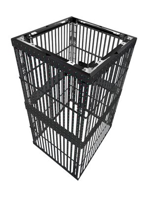 Dışarıda Yüksek Parlaklık 500 * 1000mm Mesh LED Ekranı P15.625-31.25mm IP65 Derecesi ve Tam Renkli
