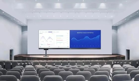 Gstar-II Serisi 500*750mm İç Mekan Kiralık LED Ekran Sabit Kurulum P1.5 P1.953mm Çeşitli Şekiller