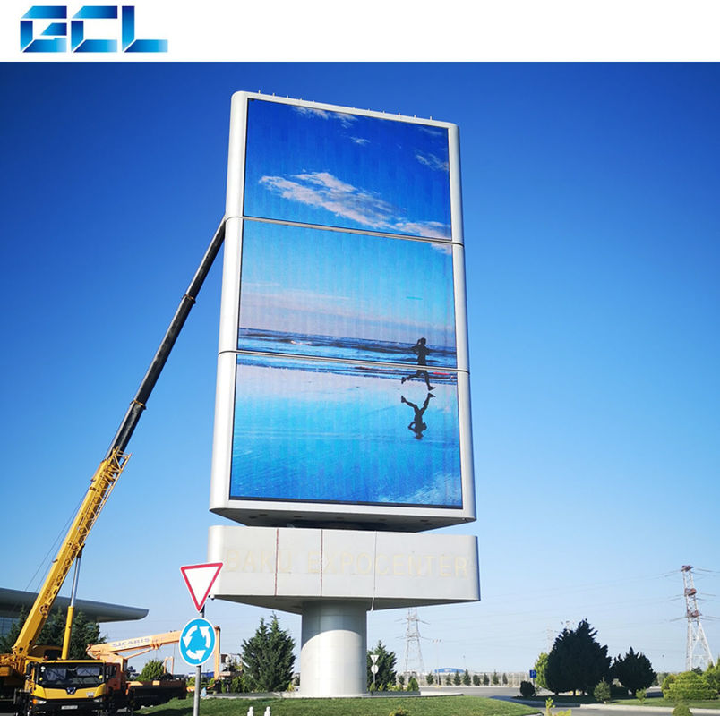 Özel Boyutlu Yüksek Parlaklıklı P6 Dış Cephe LED Ekranı