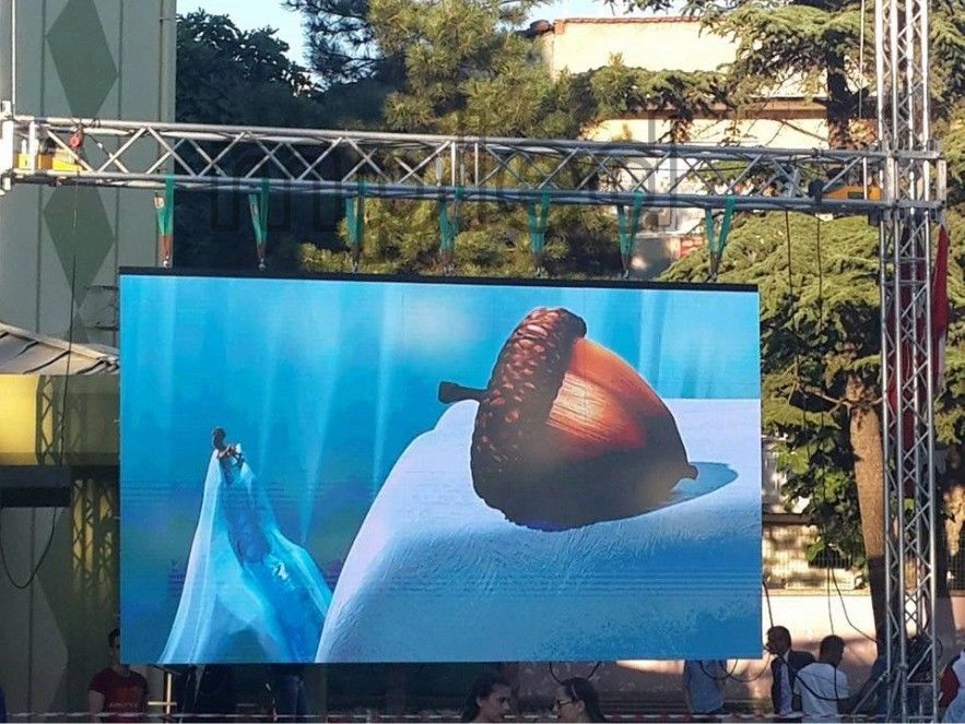 Açık hava HD Fine Pixel Pitch Rental P1.953mm Konser ve Etkinlikler için LED Ekran