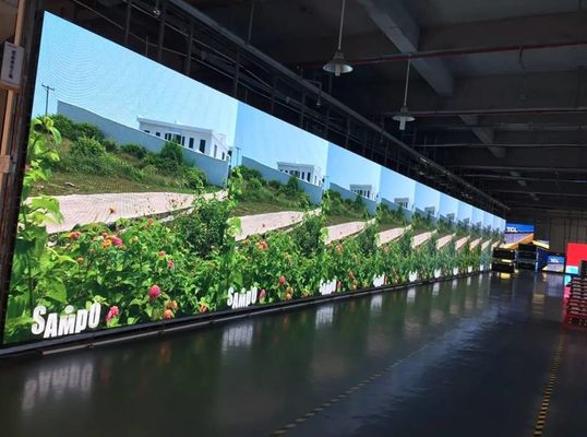 Yatak Giant LED Ekranı P2 LED Reklam Video Duvar Paneli Tarama Yöntemi ile 1/20