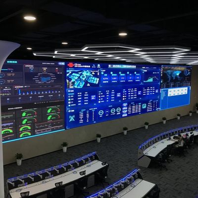 3840Hz çözünürlüklü kapalı sabit LED ekran Gspark Ticari reklam için yüksek çözünürlük