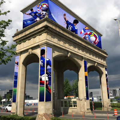 Parlak animasyon ve 6000 nit parlaklık için P6 LED Reklam Ekranı Pano