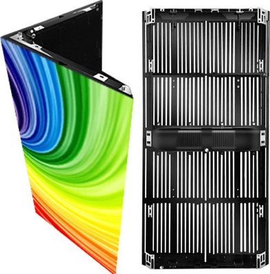 Ağ Kontrolü Şeffaf LED Ekran Yüksek Teknoloji Enerji tasarrufu