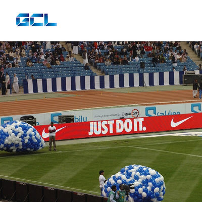 İyi bir fiyat. Su geçirmez Futbol LED Perimetre Ekranı Stadyum Reklam LED Ekranı IP65 çevrimiçi