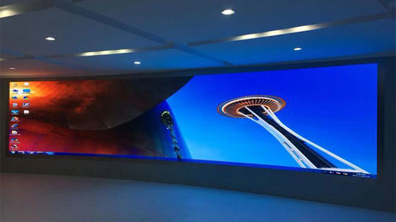 GCL CTV IV İçerideki Sabit HD LED Ekran Video Duvarı P0.9 P1.2 P1.5 Enerji tasarrufu aşaması kurulum için