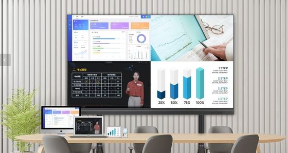 HD 108 inç ve 135 inç İç mekan LED Video Duvar Konferans Hepsi Birde Makineler