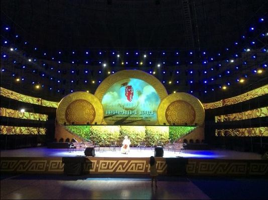 P25-31.25 Dışarıda LED Ekran Şeffaf LED Video Duvarı Çin'de Fiyat