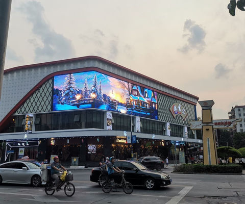 İyi bir fiyat. IP65 Su geçirmez Dış LED Reklam Ekranı, 3840Hz Yenileme Hızı ve Profil Alüminyum Panelli Yüksek Kararlı Video Duvarı çevrimiçi