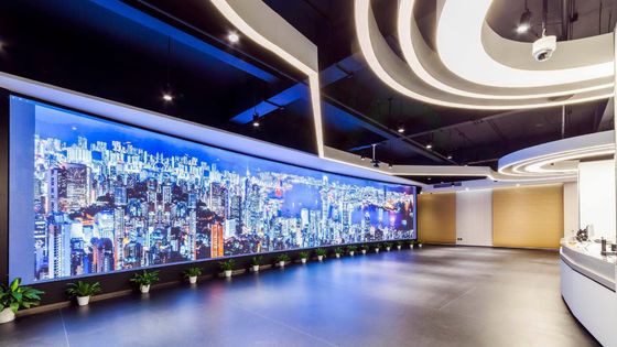 İç Mekan 1000*250mm 750*250mmİç Mekan Uzun Şerit LED Ekran, Hızlı Duvara Montajlı Kurulum (P1.25, P1.56, P1.953mm)